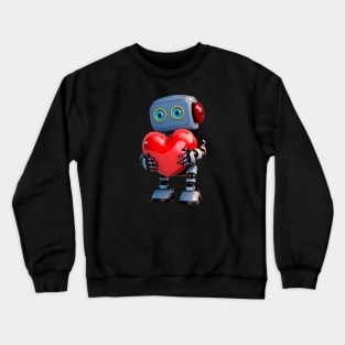 Robot AI Love Crewneck Sweatshirt